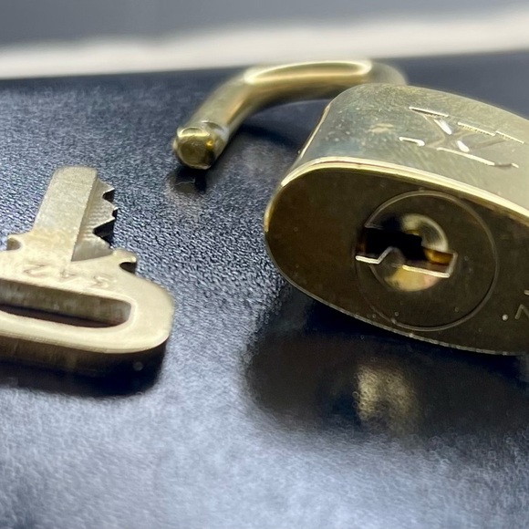 Louis Vuitton Gold Padlock with Key #342 - Picture 5 of 6